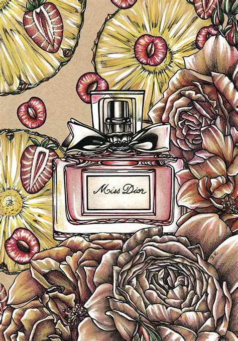 miss dior artwork